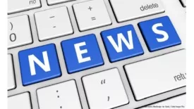 Image of a computer keyboard with the letters N E W S highlighted